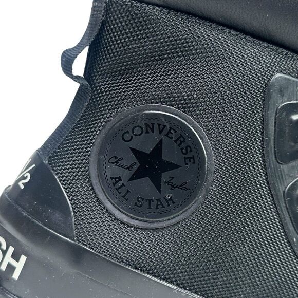 AMBUSH x Converse Chuck Taylor All Star Duck Boot High Triple Black 5.5M / 7.5W - Picture 4 of 11